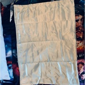 Homemade satin pillowcases